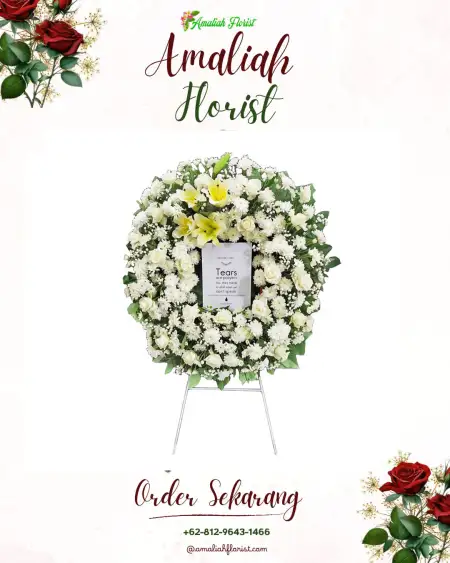 Krans Bunga Duka Pronggoli